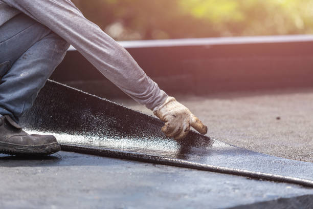 Professional Foundation Crack Repair technician working in Gowen, MI